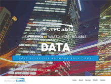 Tablet Screenshot of bellevuecable.com